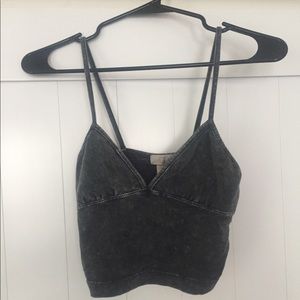 Slate-colored basic crop